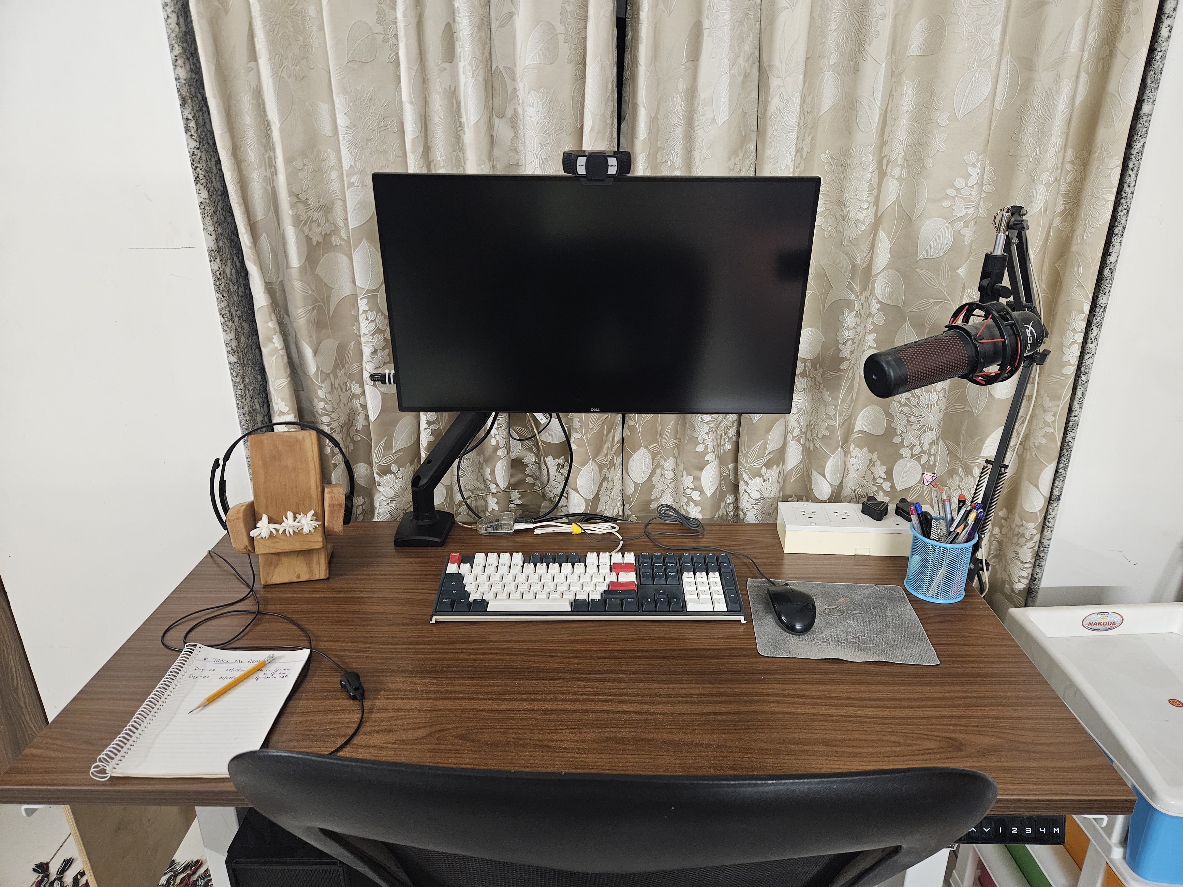 Desk after